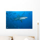 Large Bull Shark Bistro Bottom Right Wall Decal