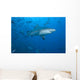 Large Bull Shark Bistro Bottom Right Wall Decal