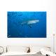 Large Bull Shark Bistro Bottom Right Wall Decal