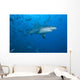 Large Bull Shark Bistro Bottom Right Wall Decal
