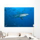 Large Bull Shark Bistro Bottom Right Wall Decal