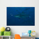 Large Bull Shark Bistro Dark Wall Decal