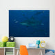 Large Bull Shark Bistro Dark Wall Decal