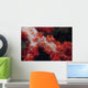 Red Tree Coral Fijian Wall Decal