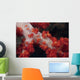 Red Tree Coral Fijian Wall Decal
