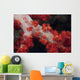 Red Tree Coral Fijian Wall Decal