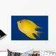 Golden Damselfish Left Side Fiji Wall Decal