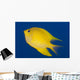 Golden Damselfish Left Side Fiji Wall Decal
