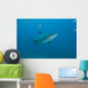 Large Bull Shark Bistro Wall Decal