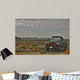 Black Truck Pumpkin Patch Wall Decal Design 2