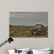 Black Truck Pumpkin Patch Wall Decal Design 2