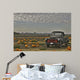 Black Truck Pumpkin Patch Wall Decal Design 2