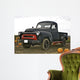 Black Truck Pumpkin Patch Wall Decal Design 1