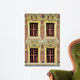 Four French Windows Wall Decal