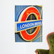 London Bridge Underground Sign Wall Decal