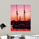 Long Beach Harbor Night Wall Decal