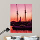 Long Beach Harbor Night Wall Decal