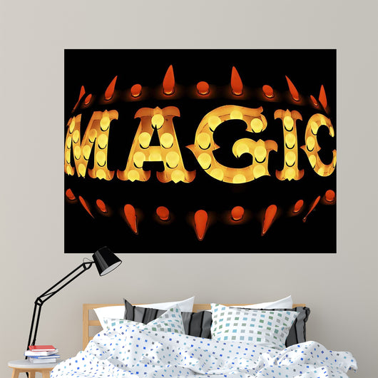 Magic Neon Wall Decal