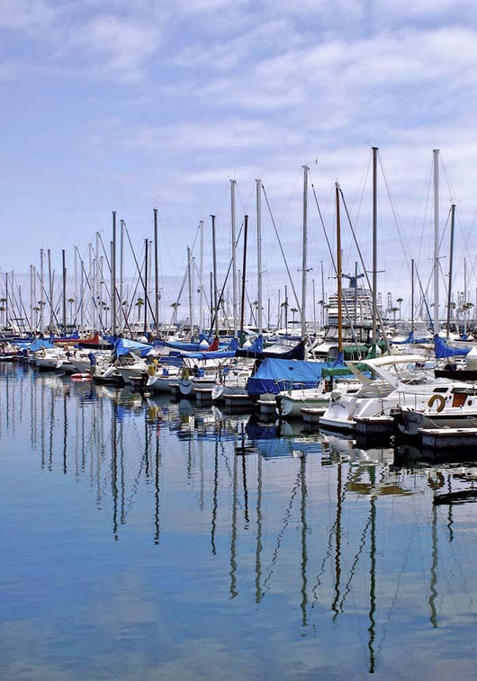 Marina Reflections Wall Decal