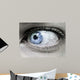 Mono Blue Eye Wall Decal