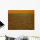 Orange Winter Sunset Wall Decal
