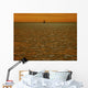 Orange Winter Sunset Wall Decal