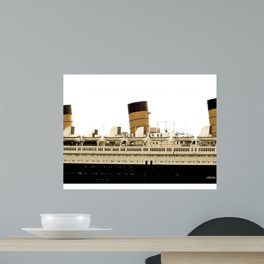 Rms Queen Mary Wall Decal