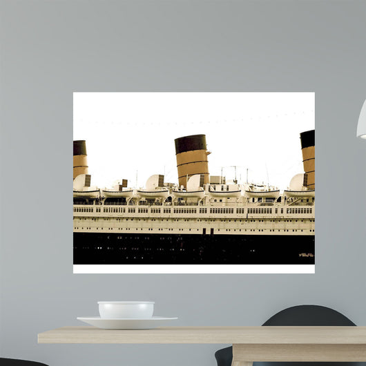 Rms Queen Mary Wall Decal
