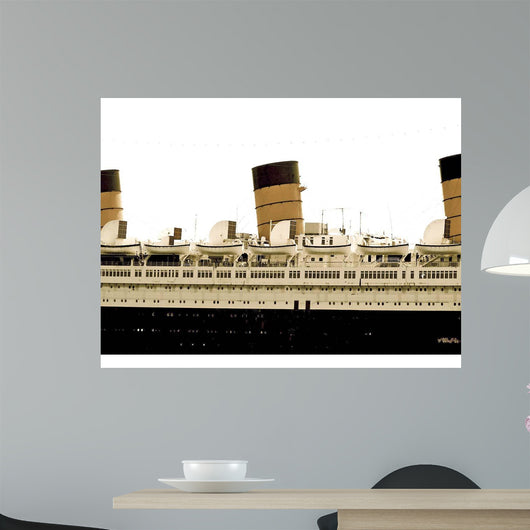 Rms Queen Mary Wall Decal