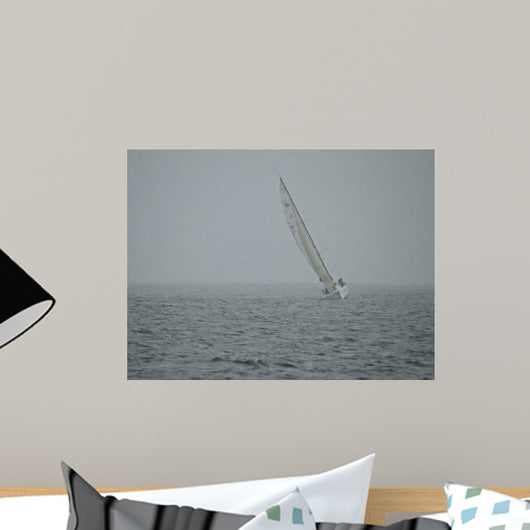 Sailboat Wind Wall Decal