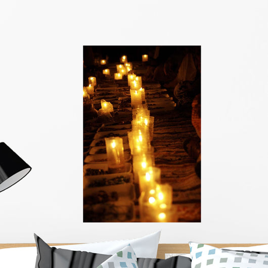Bazaar Candles Wall Decal