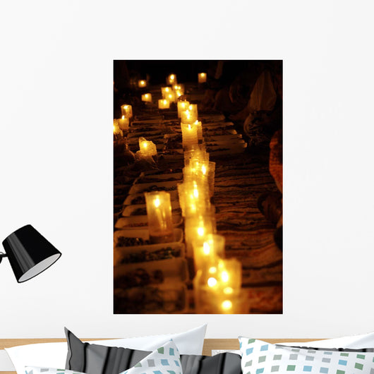 Bazaar Candles Wall Decal