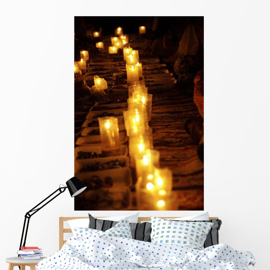 Bazaar Candles Wall Decal