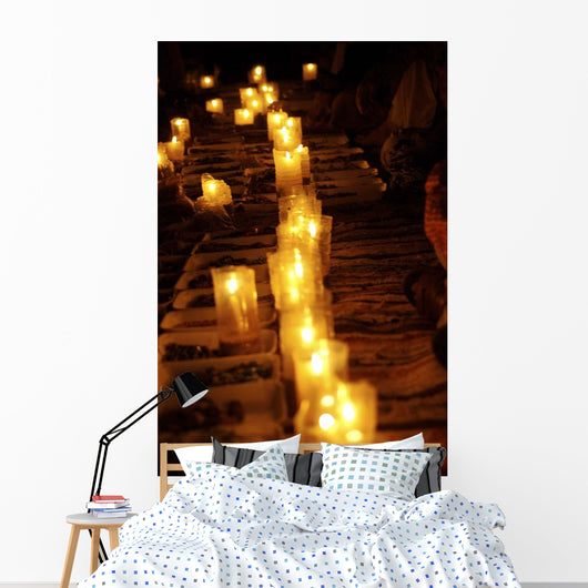 Bazaar Candles Wall Decal