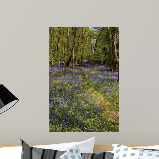 Bluebell Wood Portrait Wall Decal