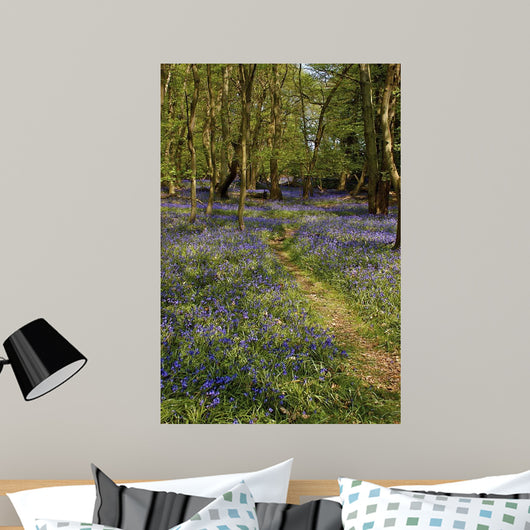 Bluebell Wood Portrait Wall Decal