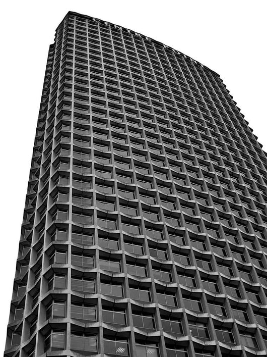 Centre Point Bw Wall Decal