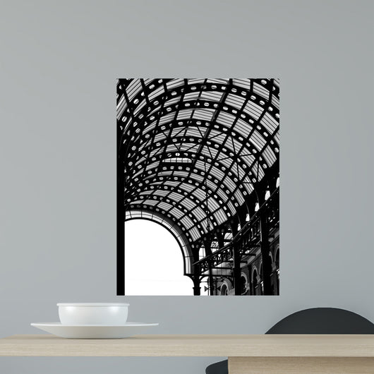 Hays Galleria Bw Wall Decal