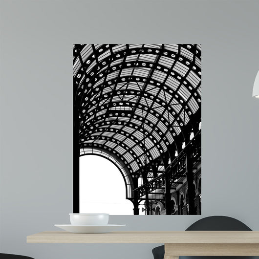 Hays Galleria Bw Wall Decal