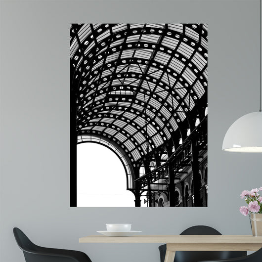 Hays Galleria Bw Wall Decal