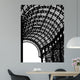 Hays Galleria Bw Wall Decal