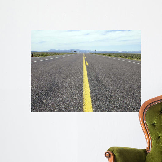 Long Road Landscape Wall Decal