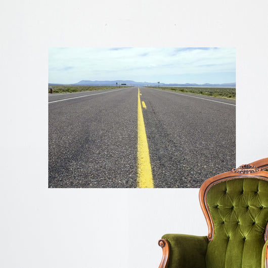 Long Road Landscape Wall Decal