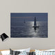 Sailboats Blue Wall Decal