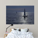 Sailboats Blue Wall Decal