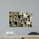 Books Shelves Wall Decal