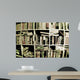Books Shelves Wall Decal