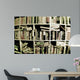 Books Shelves Wall Decal
