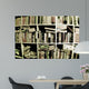 Books Shelves Wall Decal