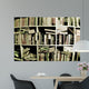 Books Shelves Wall Decal
